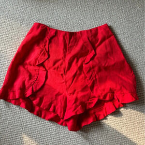 RED shorts!!!❤️❤️❤️ New with tags